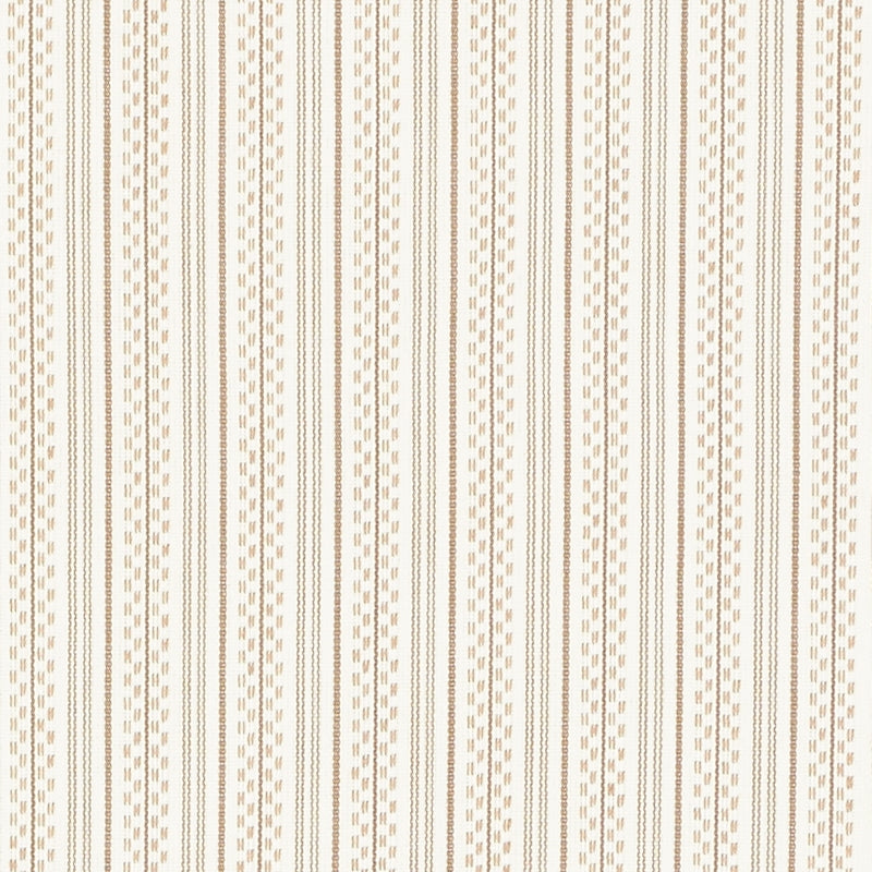 Purchase sample of 71411 Jack Stripe, Sand by Schumacher Fabric