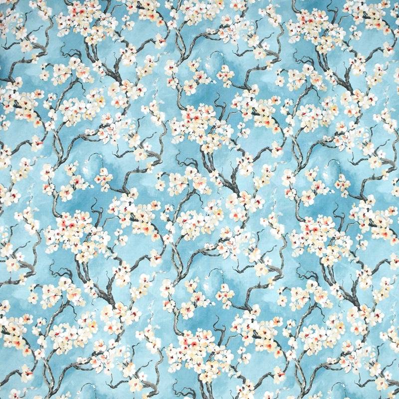 Shop S5185 Azure Floral Blue Greenhouse Fabric