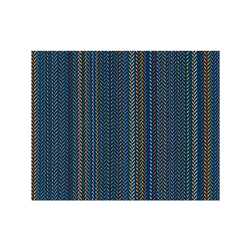 Sample SC 000427254 Arrow Stripe, Cobalt by Scalamandre   Fabric