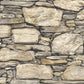 Sample NUS2065 Hadrian Stone Wall, Nature Peel and Stick Wallpaper