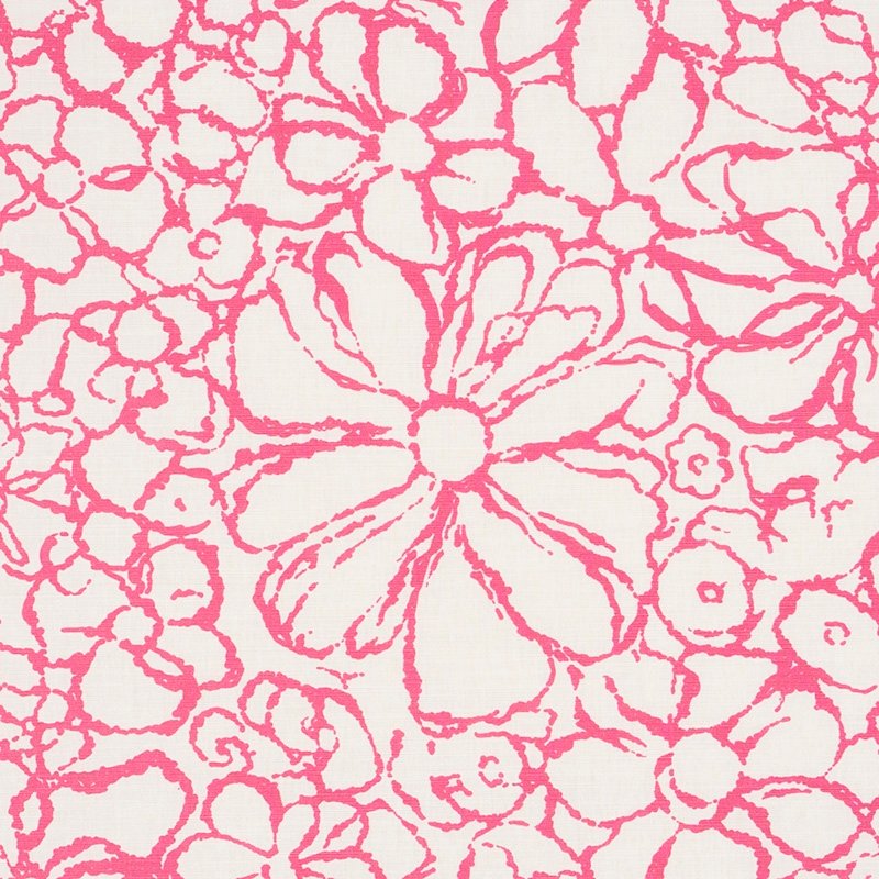 Purchase sample of 179552 Sidonie, Magenta by Schumacher Fabric