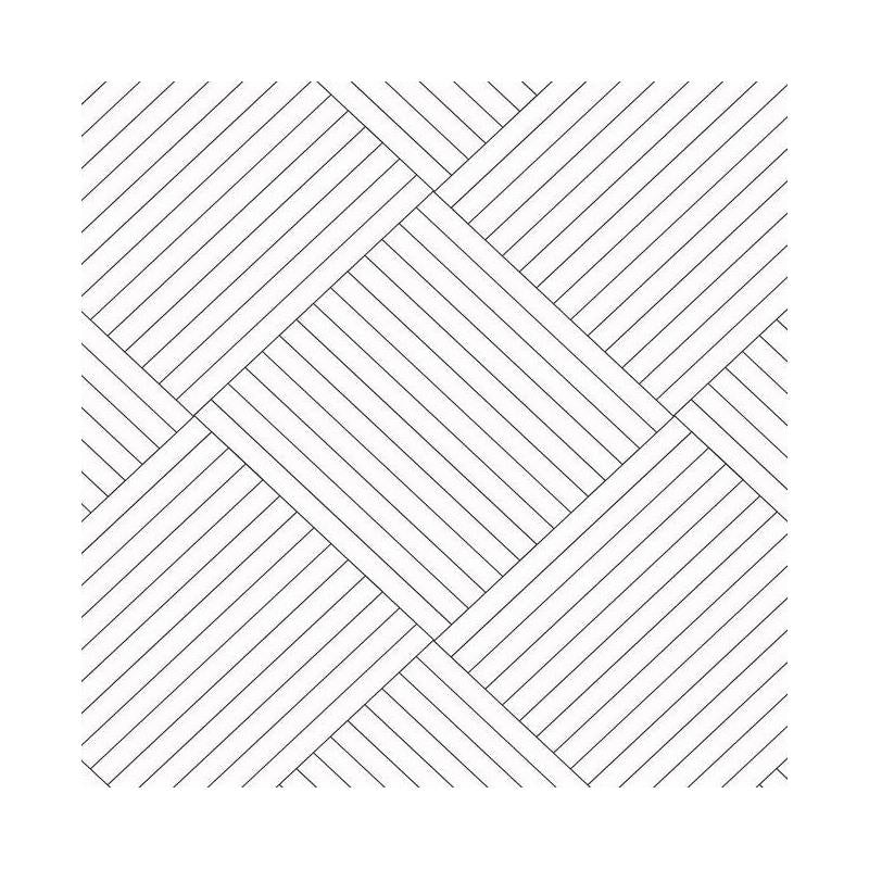 Sample GM7565 Geometric Resource Library, Twisted Tailor White York Wallpaper
