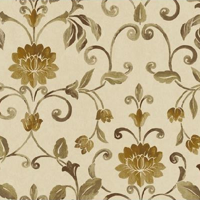 Order CB10605 Aldersgate Brown Acanthus Leaves by Carl Robinson Wallpaper