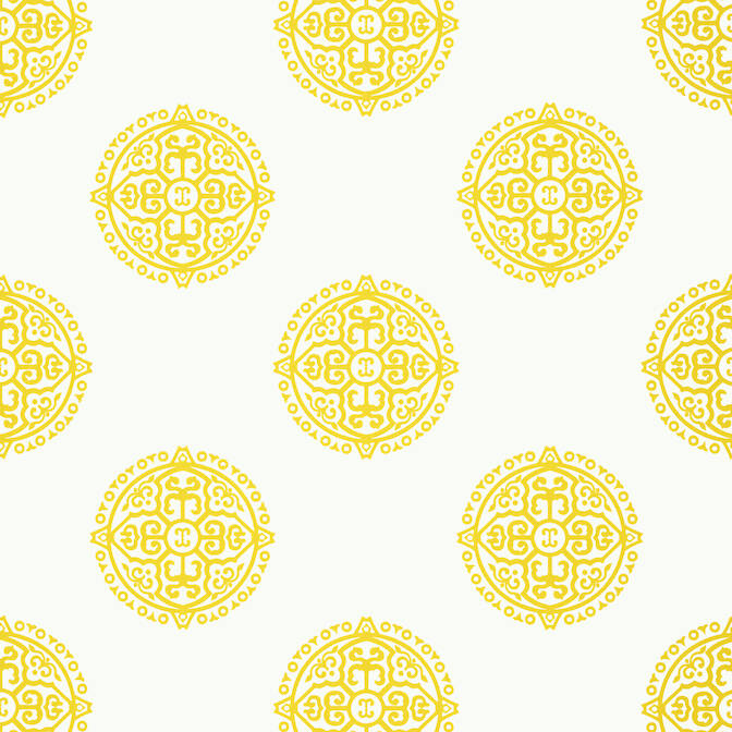 Purchase a sample of T36168 Halie Circle, Enchantment Thibaut Wallpaper