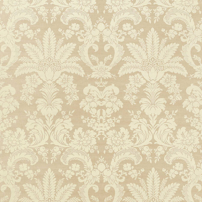 Purchase a sample of T3632 West Indies Damask, Grasscloth Resource 2 Thibaut Wallpaper
