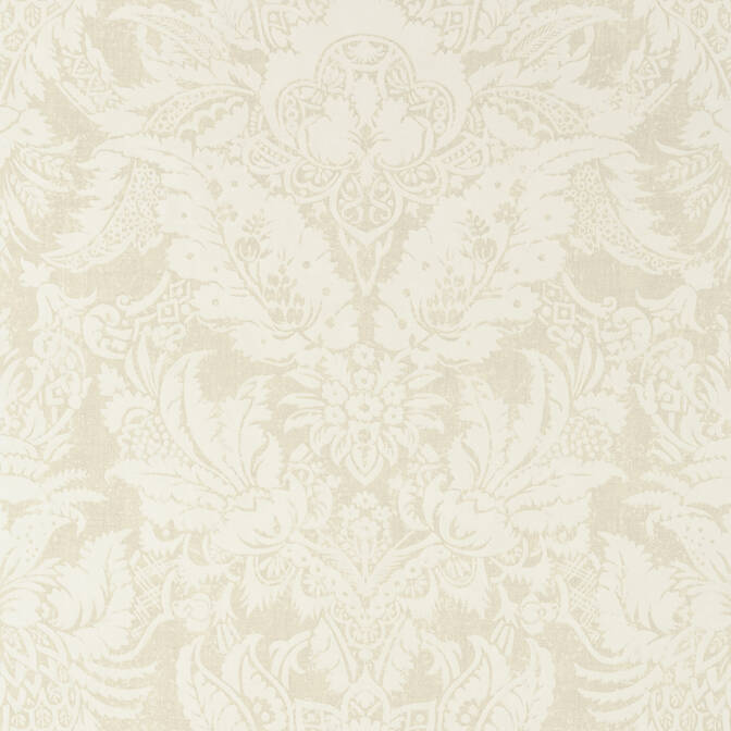 Purchase a sample of T72588 Chardonnet Damask, Chestnut Hill Thibaut Wallpaper