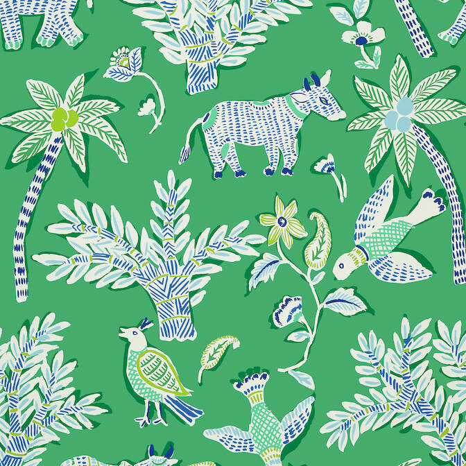 Purchase a sample of T88721 Goa, Trade Routes Thibaut Wallpaper