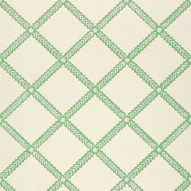 Purchase a sample of T88747 Majuli Trellis, Trade Routes Thibaut Wallpaper