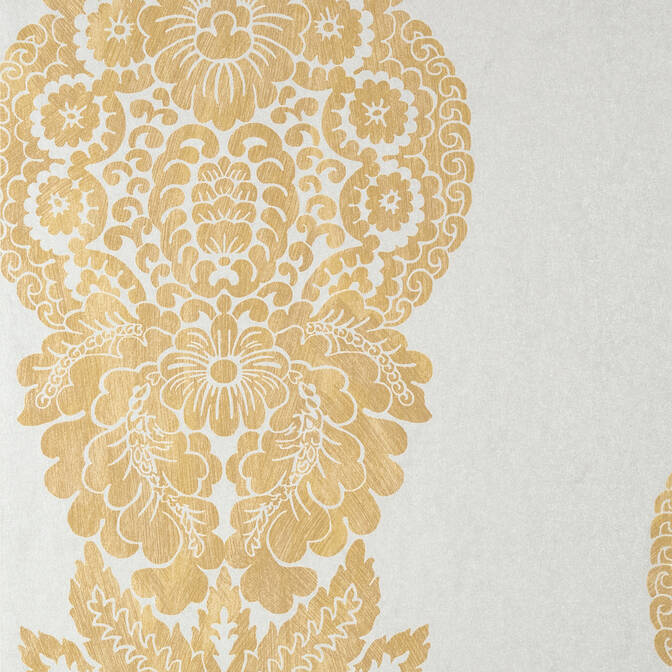 Purchase a sample of T89131 Rowan Damask, Damask Resource 4 Thibaut Wallpaper