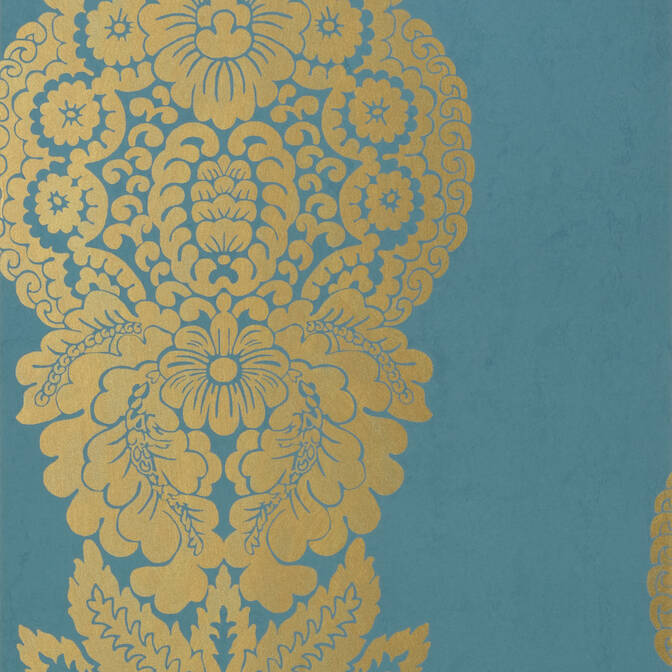 Purchase a sample of T89133 Rowan Damask, Damask Resource 4 Thibaut Wallpaper