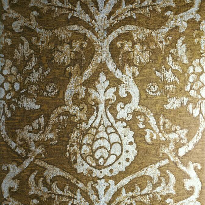 Purchase a sample of T89175 Pravata Damask, Damask Resource 4 Thibaut Wallpaper