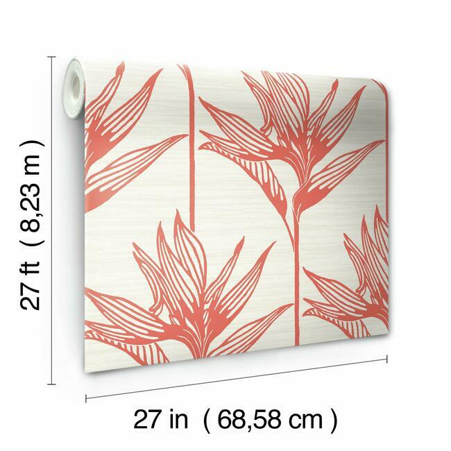 Order Tc2676 Tropics Resource Library Bird Of Paradise York Wallpaper