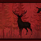 Order TLL01601B Echo Lake Lodge Dark Red Saylorville Dark Red Lawndale Border Wallpaper by Chesapeake Wallpaper