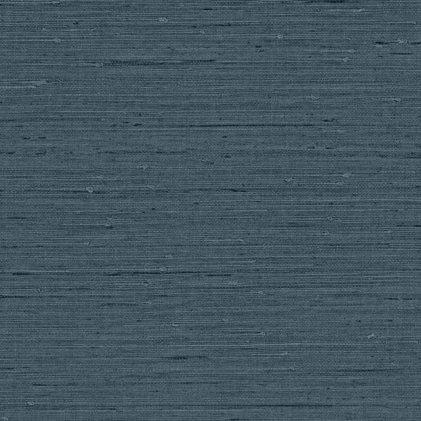 TS80712 | Seahaven Rushcloth, Blue - Seabrook Designs Wallpaper