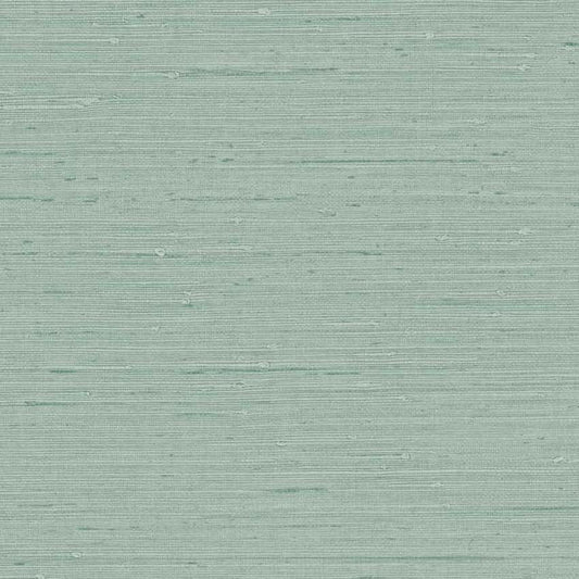 TS80714 | Seahaven Rushcloth, Green - Seabrook Designs Wallpaper