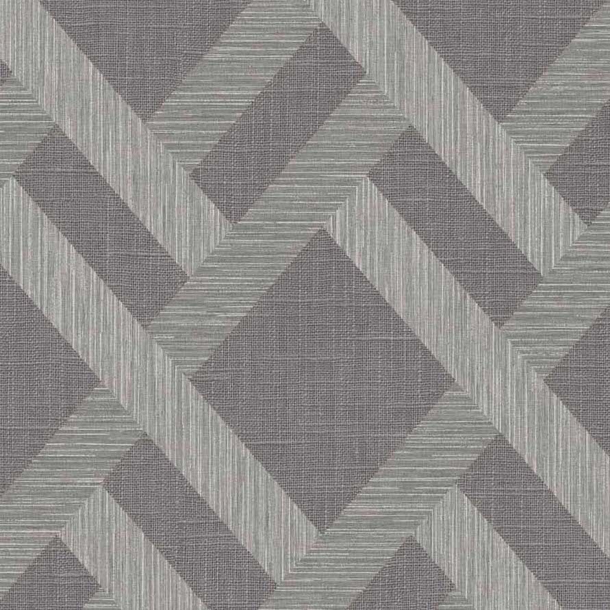 TS80818 | Linen Trellis, Grey - Seabrook Designs Wallpaper