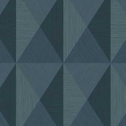 TS81602 | Pinnacle, Blue - Seabrook Designs Wallpaper