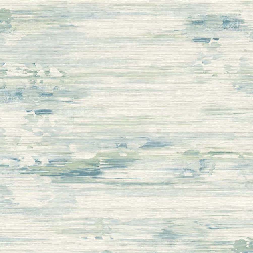 TS81704 | Silk Mistral, Green - Seabrook Designs Wallpaper