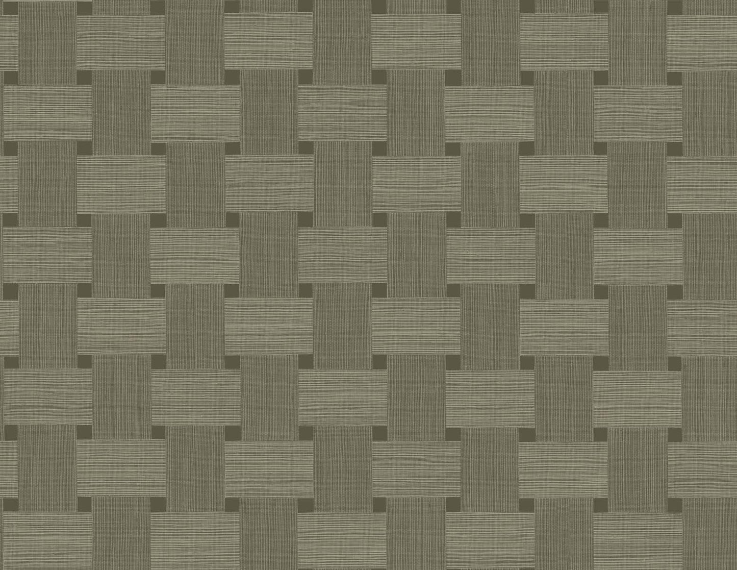 TS81815 | Basketweave, Brown - Seabrook Designs Wallpaper