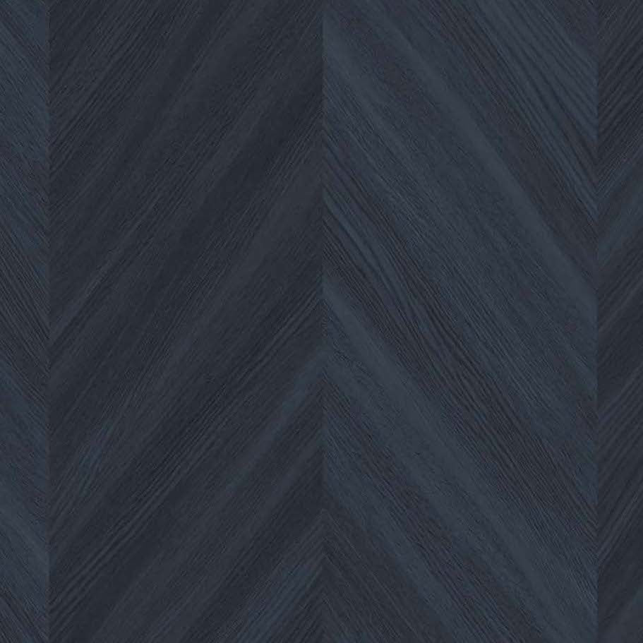 TS82102 | Chevron Wood, Blue - Seabrook Designs Wallpaper