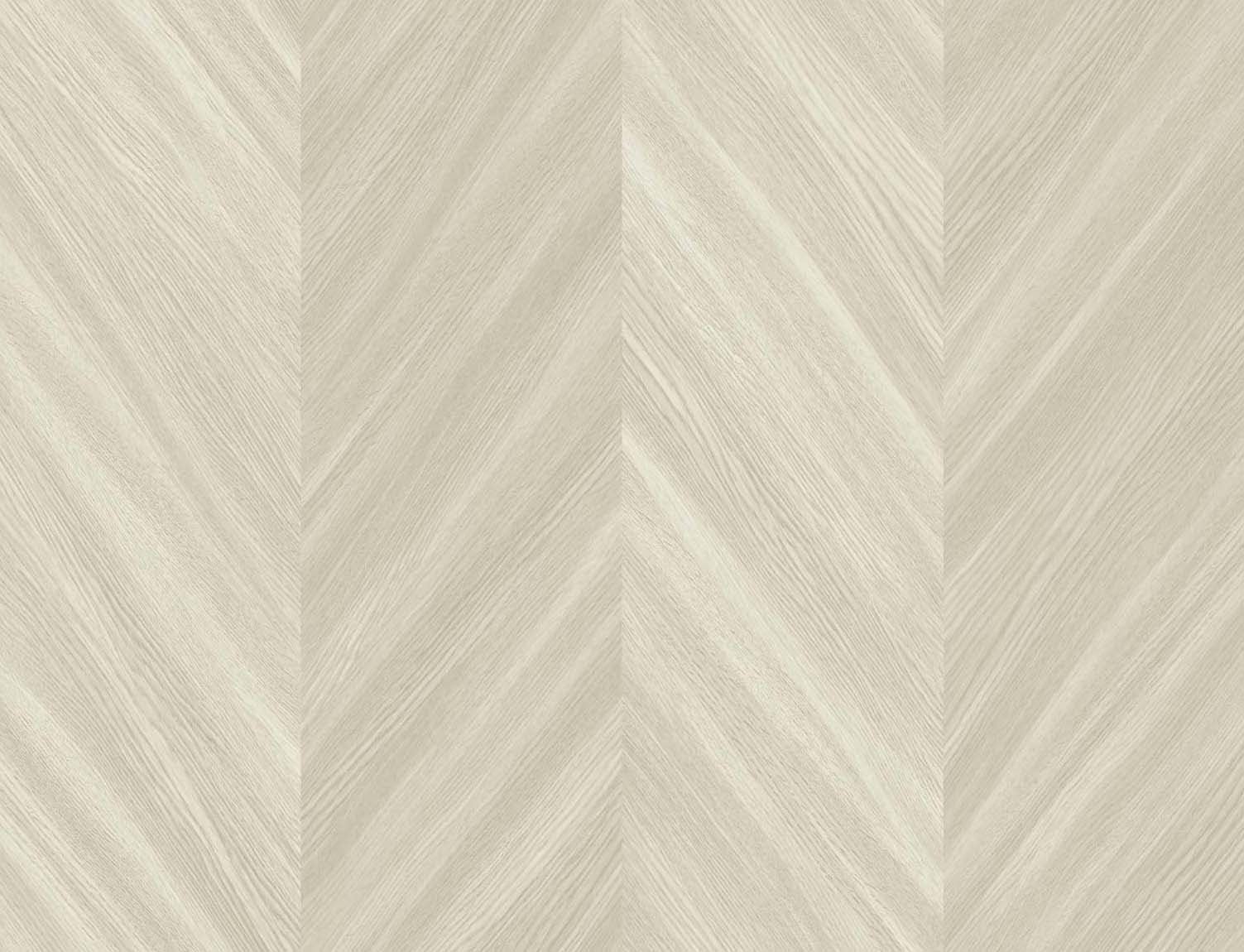 TS82106 | Chevron Wood, Off-White - Seabrook Designs Wallpaper