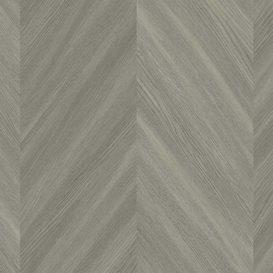 TS82107 | Chevron Wood, Brown - Seabrook Designs Wallpaper