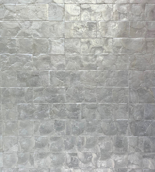 View Scalamandre Wallpaper Pattern Wrwpe02 Name Pearlessence White Geometric|Texture Wallpaper