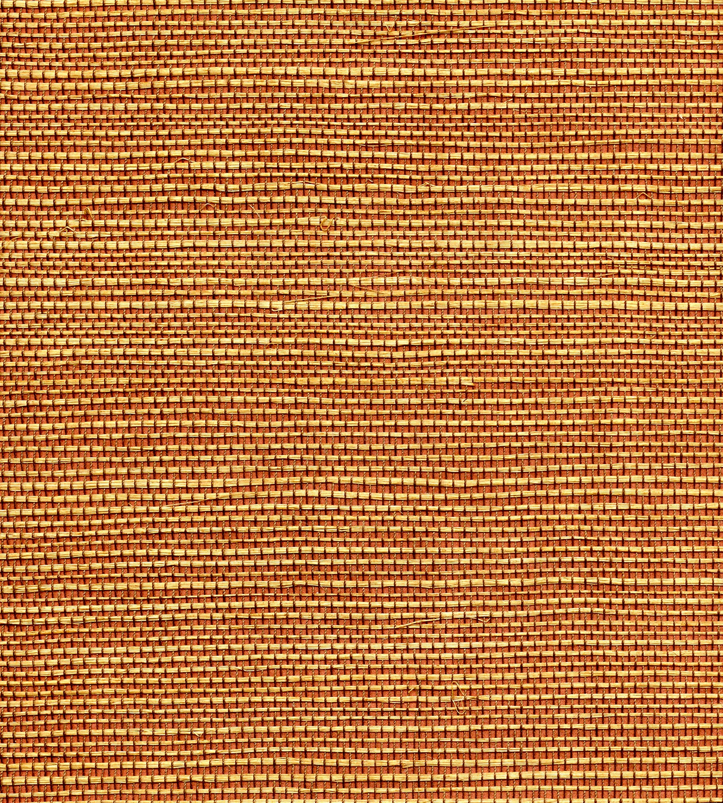 View Scalamandre Wallpaper Pattern Wtwgt3904 Name Organic Dual Tone Sisal Paprika Texture Wallpaper