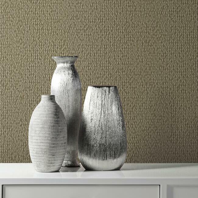 Purchase Y6231105 Natural Opalescence Stretched Hexagons Burnished Copper Textures Antonina Vella Wallpaper