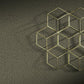 Looking Y6231106 Natural Opalescence Stretched Hexagons Dark Silver Textures Antonina Vella Wallpaper