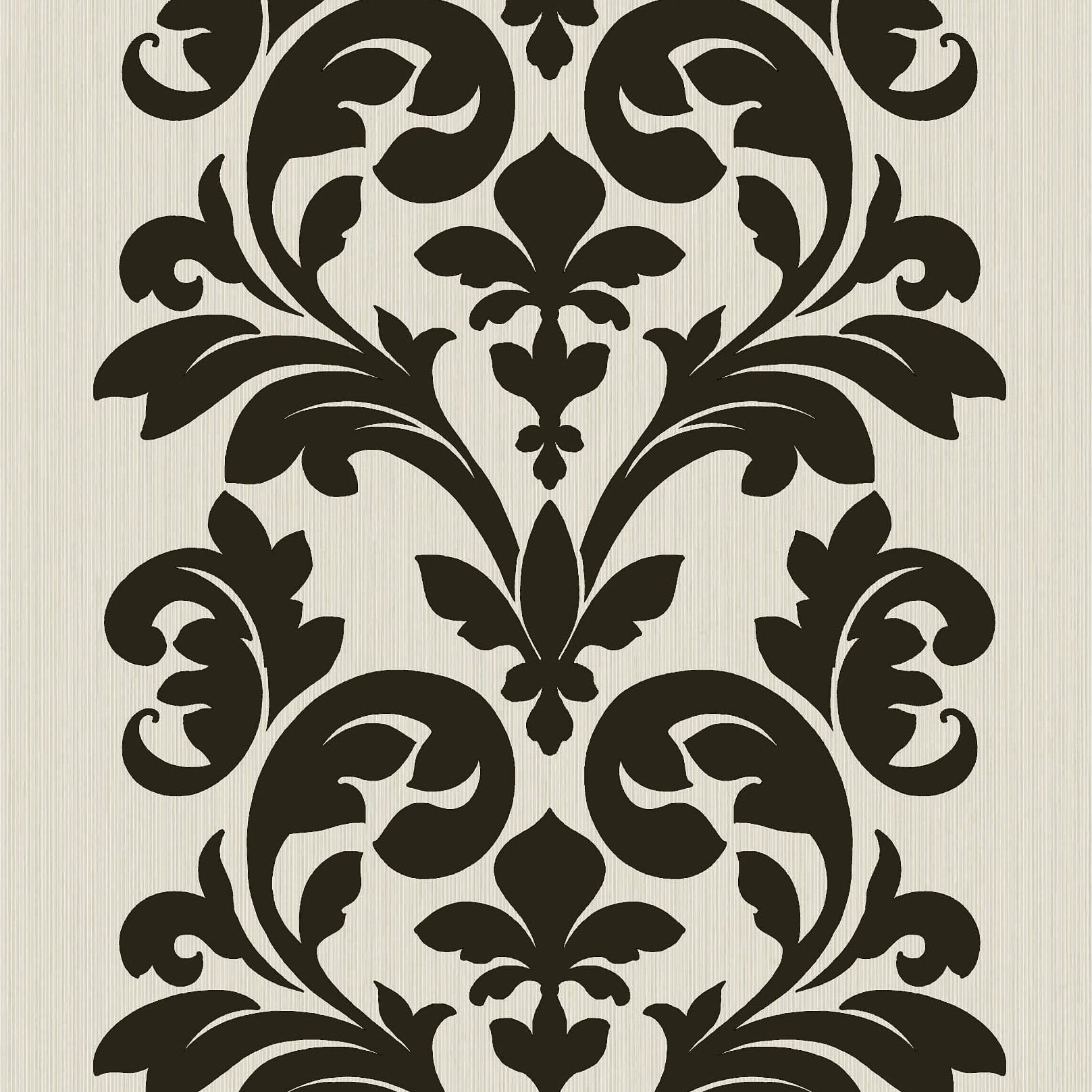 ZN50600 | Bold Damask, Black - Etten Gallerie Wallpaper