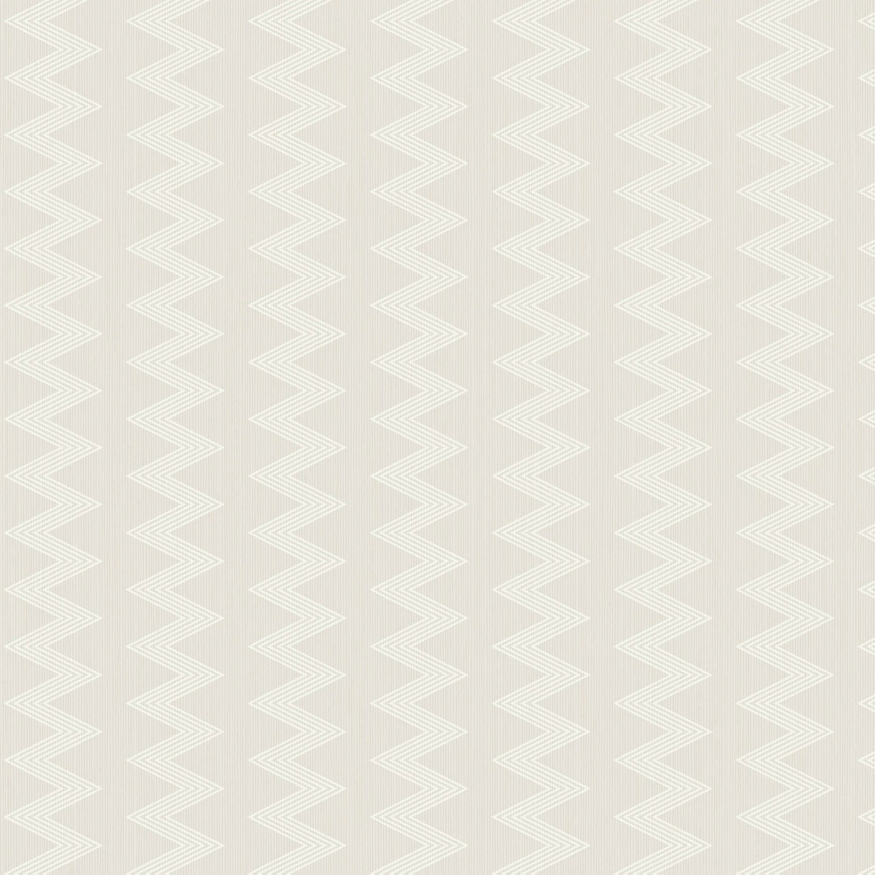 ZN51702 | Zig Zag, Off-White - Etten Gallerie Wallpaper