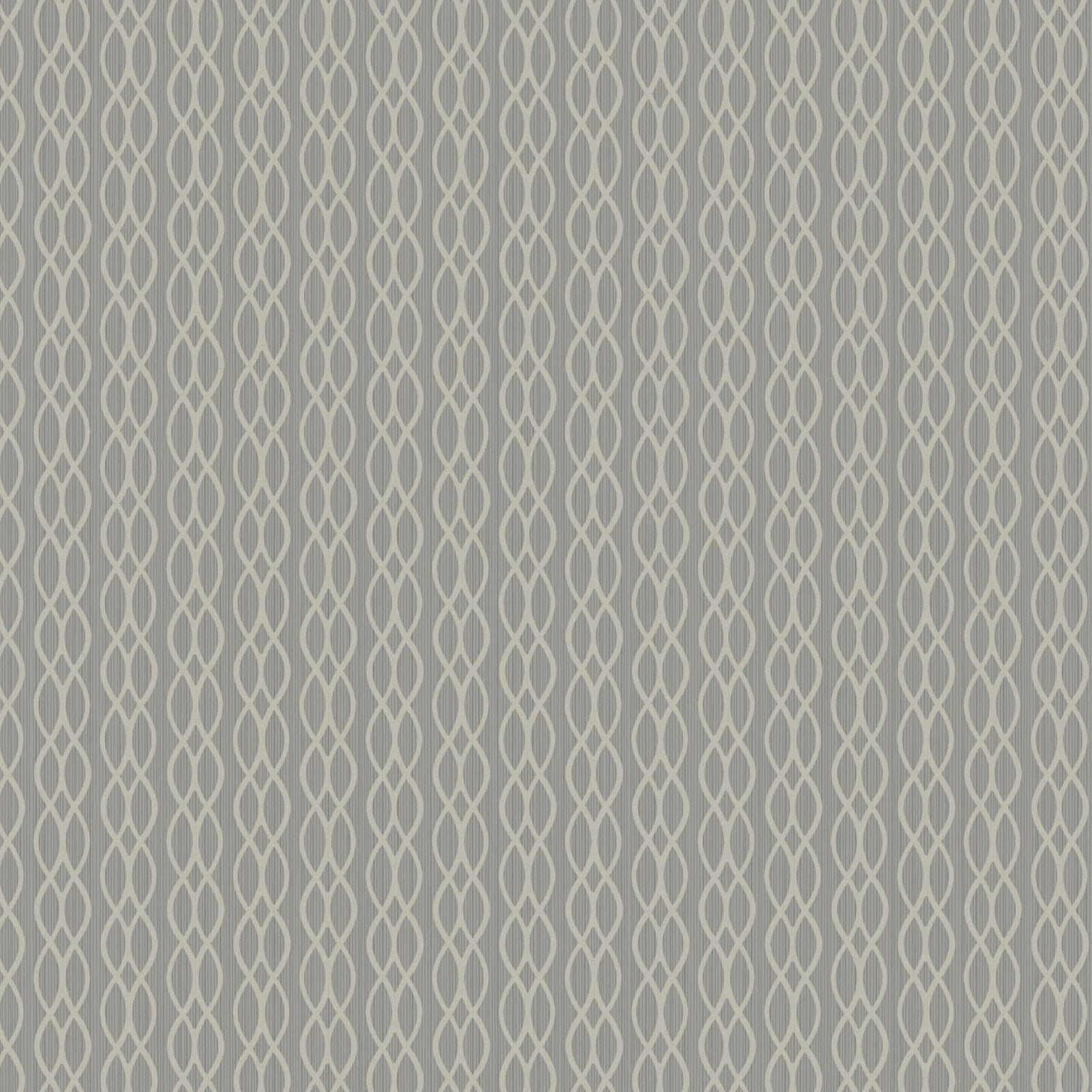 ZN52400 | Miniature Ogee, Silver - Etten Gallerie Wallpaper
