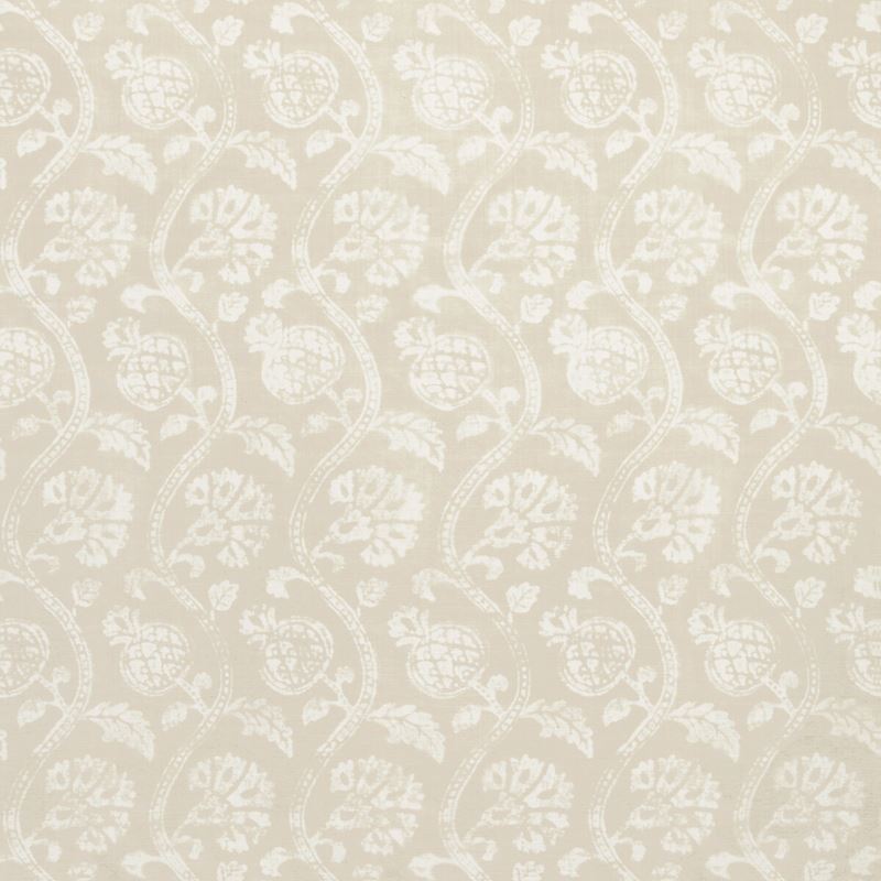 Find AMBALLA.16.0 Amballa White Botanical Kravet Basics Fabric