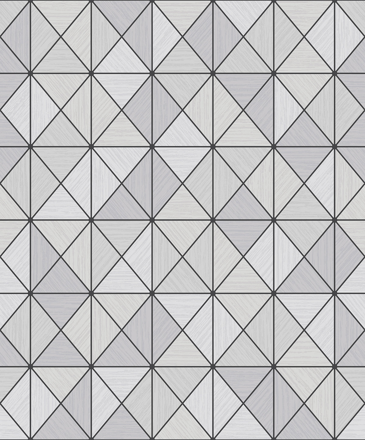 AW70620 | Metallic Geo, Grey - Seabrook Designs Wallpaper