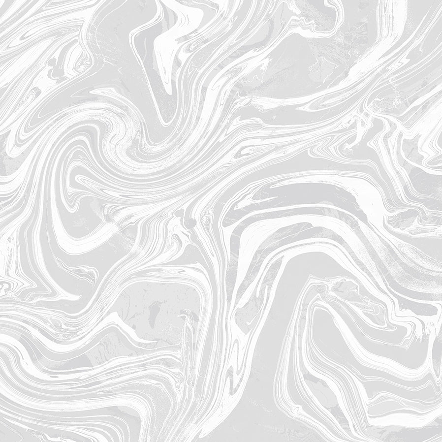 AW72020 | Oil and Water, Silver - Seabrook Designs Wallpaper
