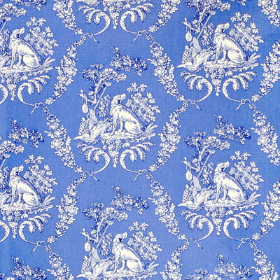 Order BR-79165-222 The Hunting Toile Blue Toile by Brunschwig & Fils Fabric