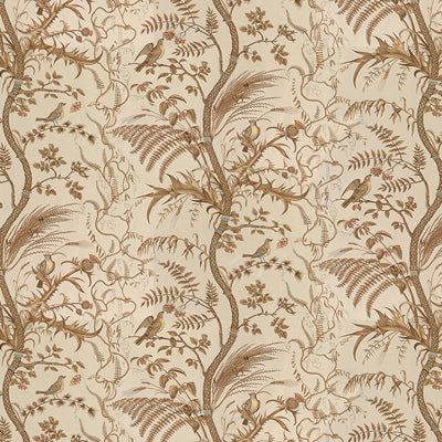 View BR-79431.068.0 Bird And Thistle Cotton Print Beige Toile by Brunschwig & Fils Fabric