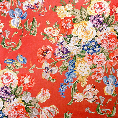 Buy BR-79481-166 Hastings Bouquet Red Botanical by Brunschwig & Fils Fabric