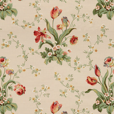 Acquire BR-79599.015.0 Ode To Spring Cotton & Linen Print Beige Botanical by Brunschwig & Fils Fabric