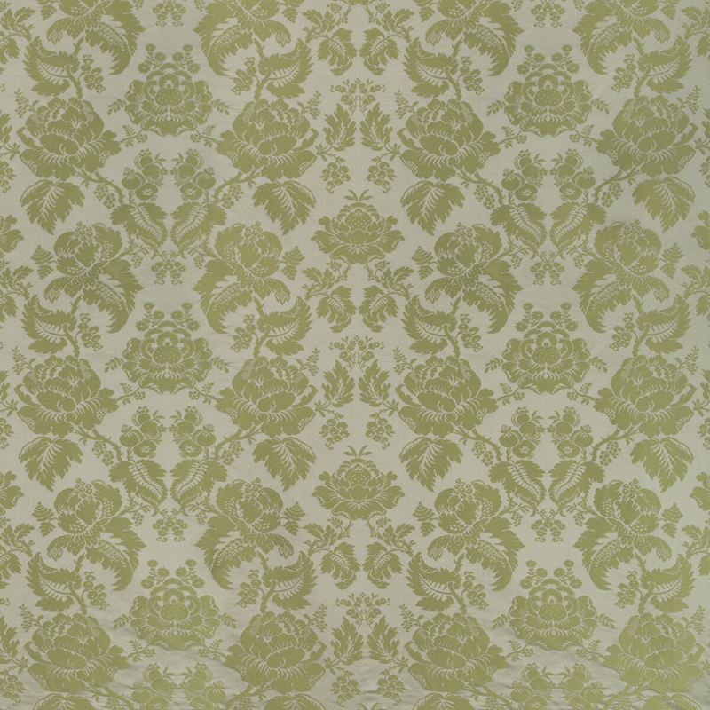 Save BR-81035-311 Moulins Damask Lichen Damask by Brunschwig & Fils Fabric