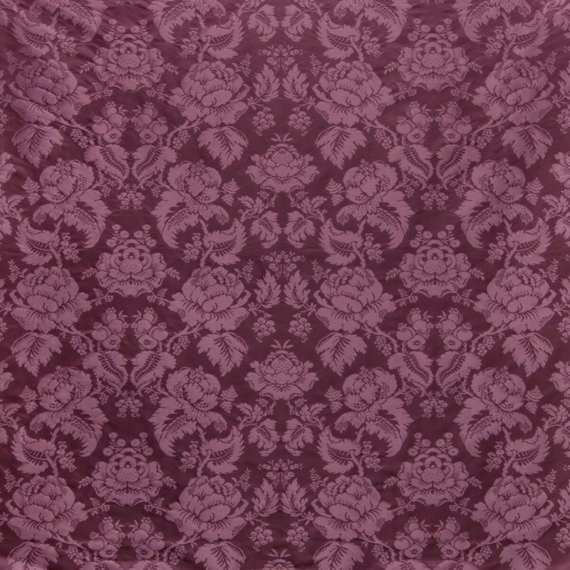 Select BR-81035-909 Moulins Damask Eggplant Damask by Brunschwig & Fils Fabric