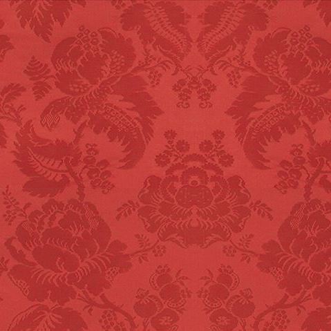 Save BR-81035-C Moulins Damask Vieux Rouge Damask by Brunschwig & Fils Fabric