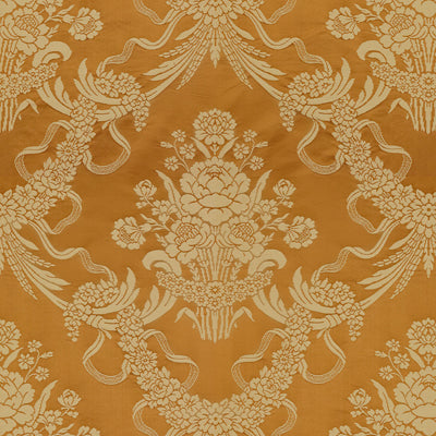 Shop BR-81036-E Charlieu Lampas Cognac/Ivoire by Brunschwig & Fils Fabric