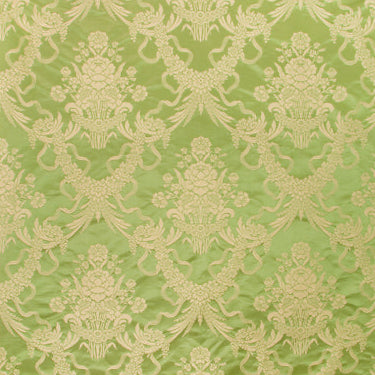 Acquire BR-81036-M Charlieu Lampas Vert/Ivoire by Brunschwig & Fils Fabric