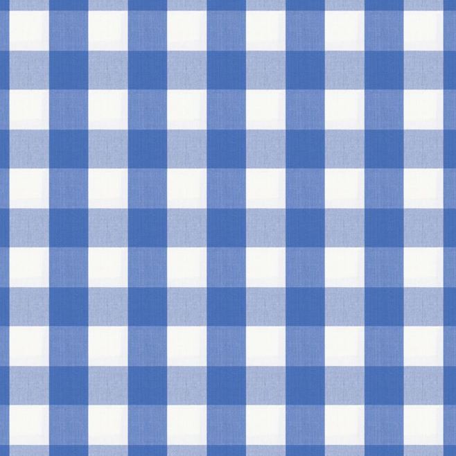 Save BR-89725-235 Exchequer Cotton Check Cornflower Check/Plaid by Brunschwig & Fils Fabric