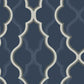 Buy CI2393 Modern Artisan II Double Damask Blue Candice Olson Wallpaper
