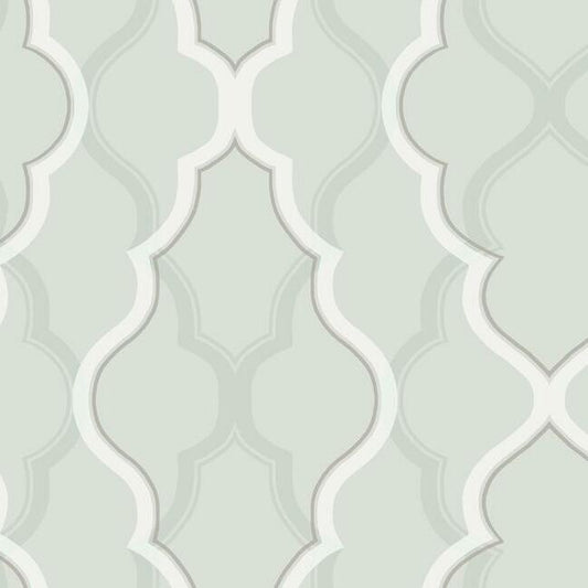 Select CI2397 Modern Artisan II Double Damask Silver Candice Olson Wallpaper