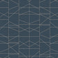 Looking GM7545 Geometric Resource Library Modern Perspective Silver York Wallpaper