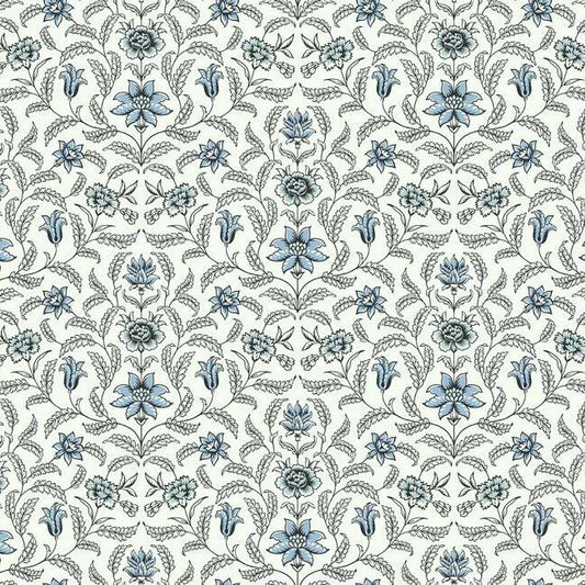 GR5981 | Grandmillennial, Vintage Blooms Blue York Wallpaper